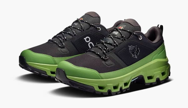 ON Cloudrock Low Waterproof x Sky High Farm Goods Celery WMNS Black/Celery 