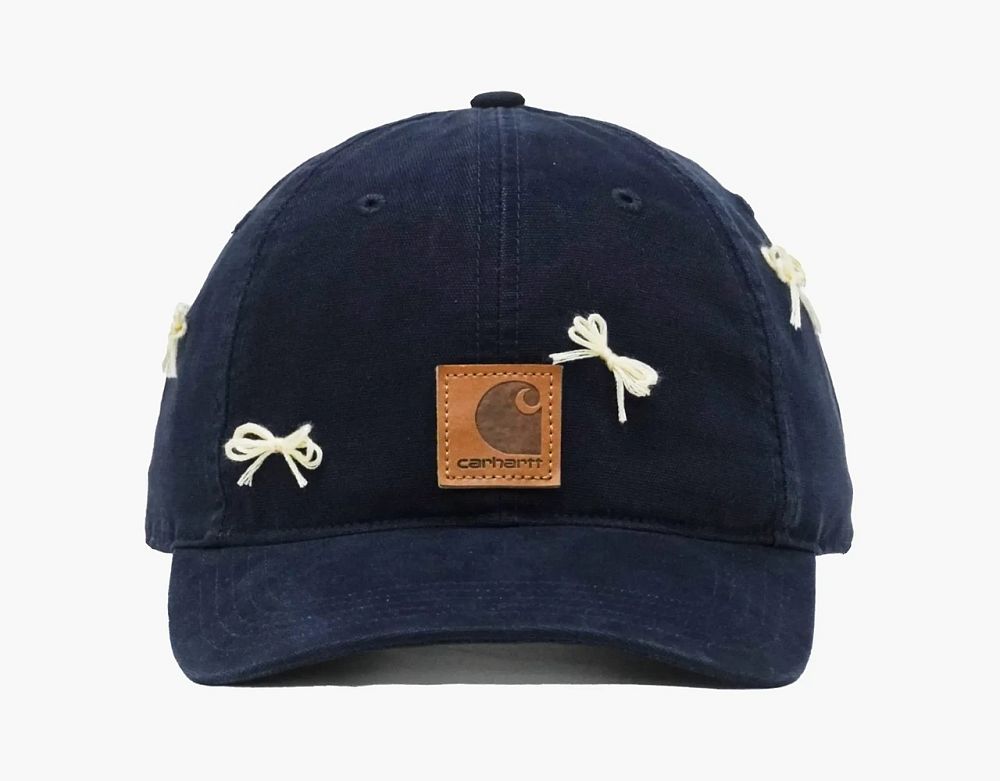 Carhartt Embroidered Corduroy Cap Navy