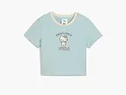 Puma x Hello Kitty and Friends Graphic Baby Tee Women Modern Mint