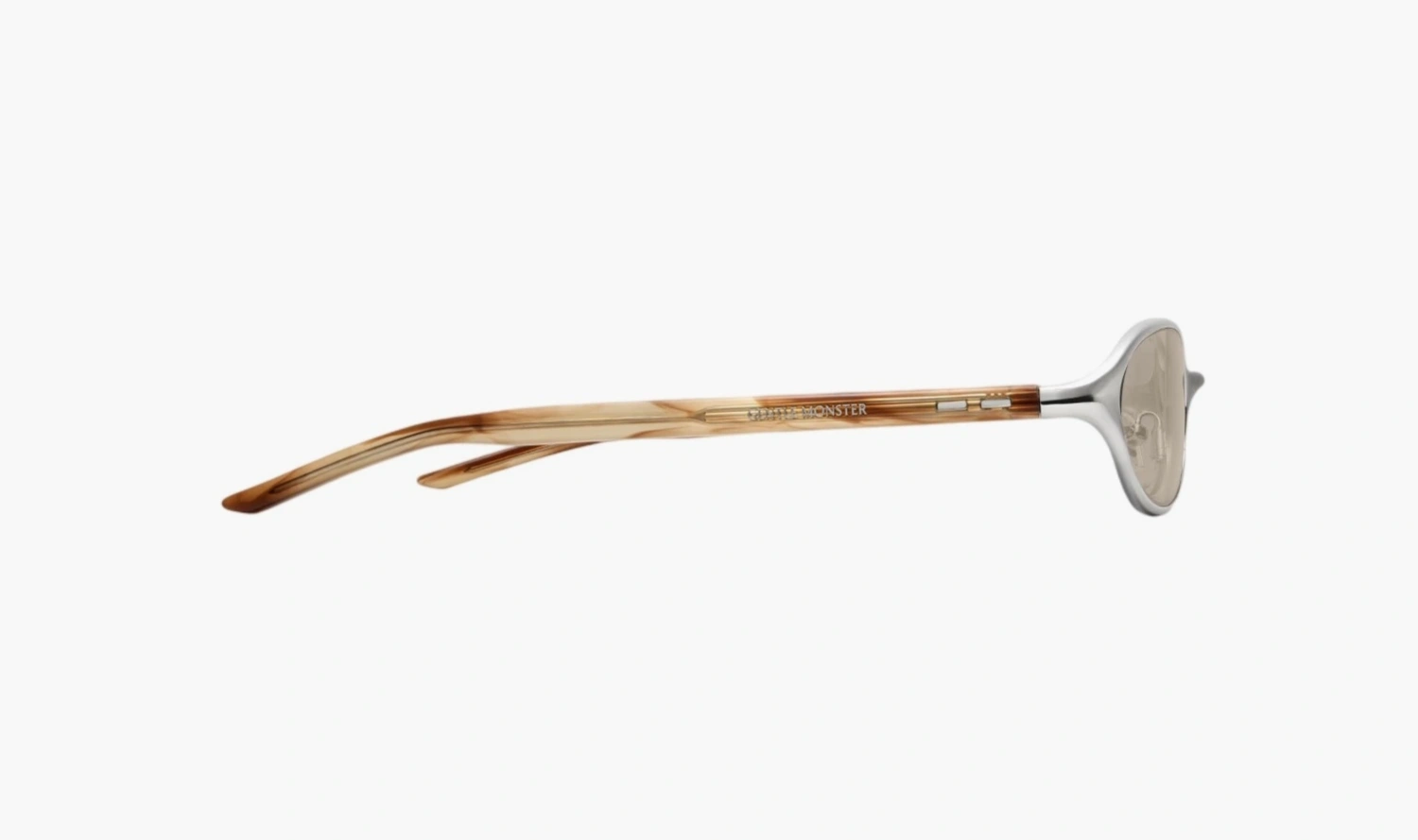 Gentle Monster Moody 02(BR) Sunglasses Silver / Brown 