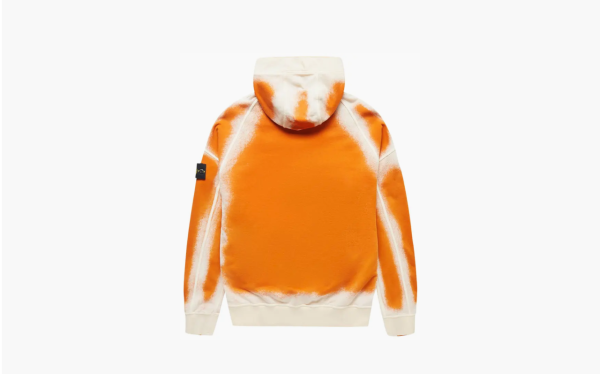 Stone Island Half Zip Hoodie Orange 