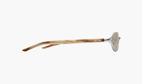 Gentle Monster Moody 02(BR) Sunglasses Silver / Brown 