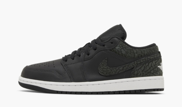 Air Jordan 1 Low SE Black Elephant 