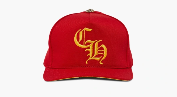 Chrome Hearts Baseball Hat Red/Yellow  Chrome Hearts Baseball Hat Red/Yellow