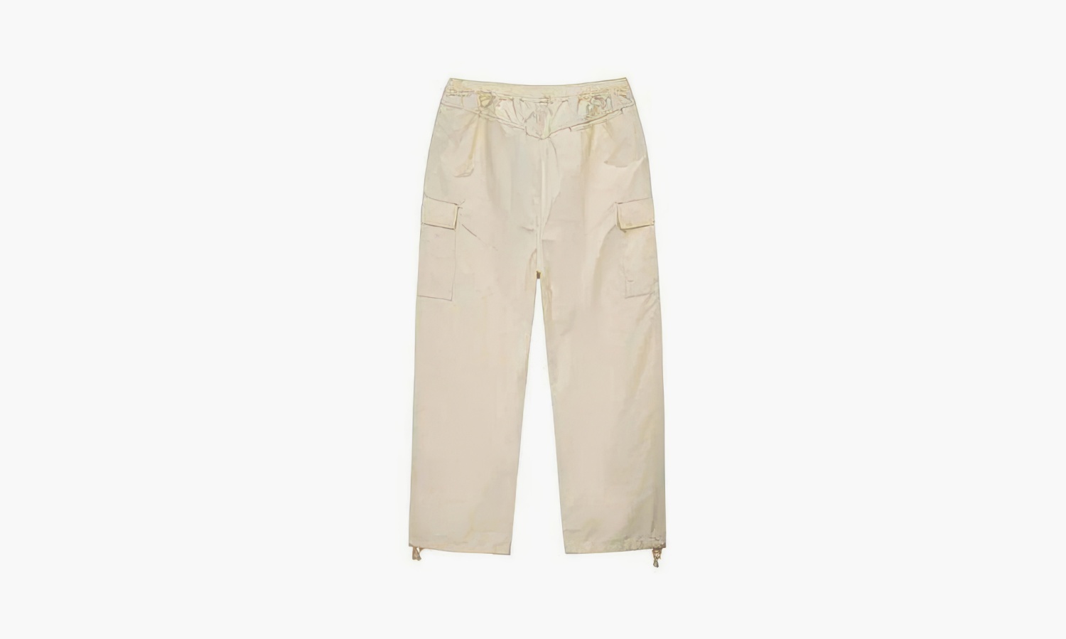 Stussy Logo Wide Pants "White" 