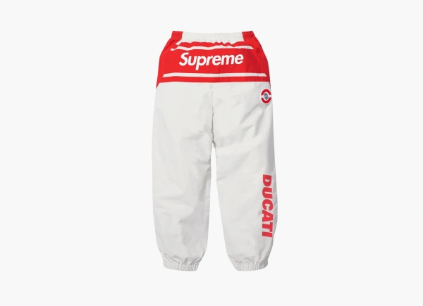 Supreme x Ducati Track Pant Light Grey 