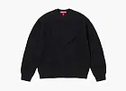 Supreme Old English Printed Sweater Black