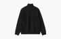 Carhartt WIP Half Zip American Script Sweatshirt Black 