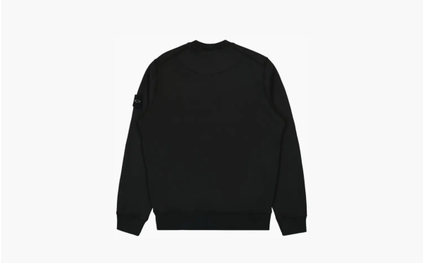 Stone Island Garment Dyed Sweatshirt Black 