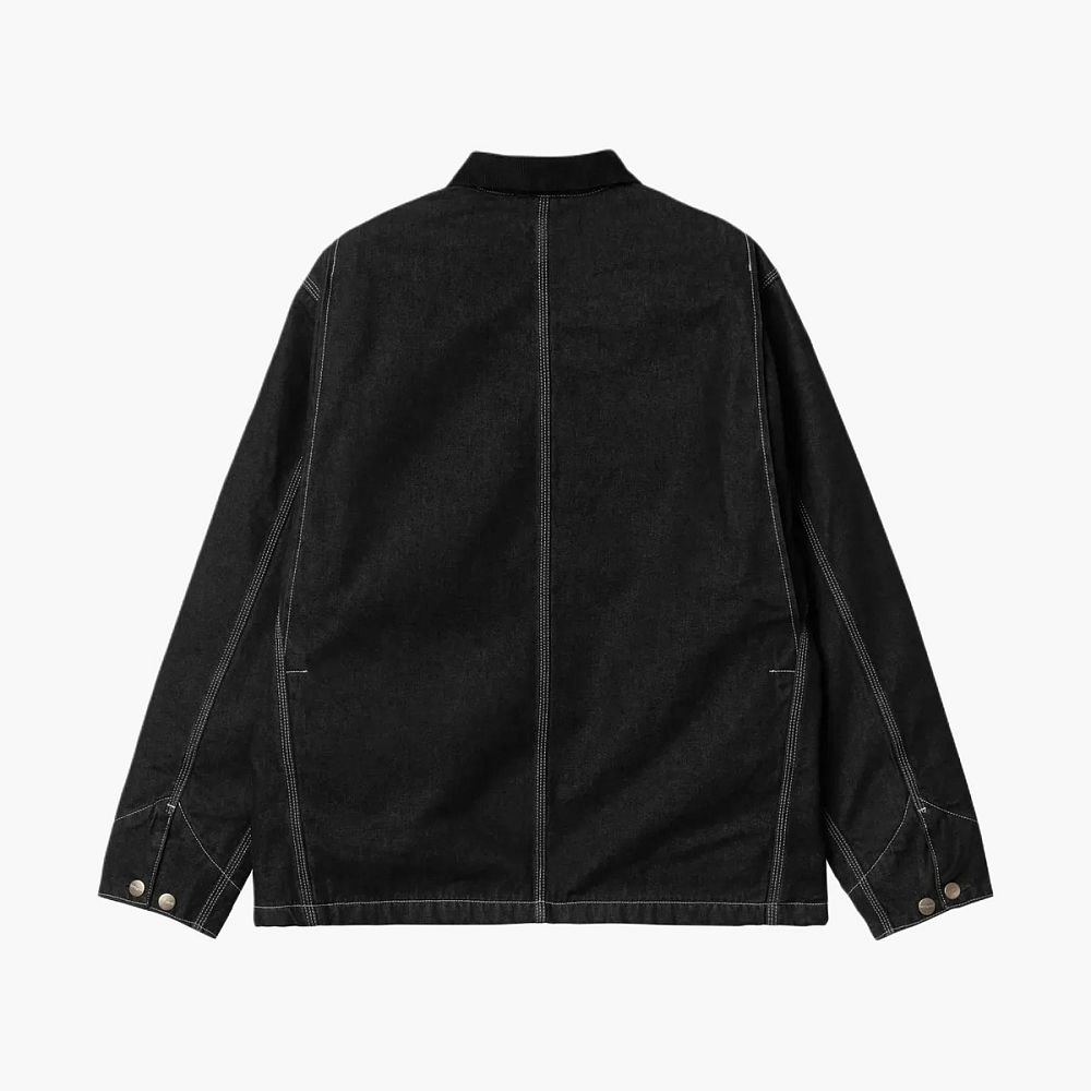 Carhartt WIP Michigan Denim Chore Coat Black