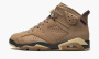 фото Air Jordan 6 Retro WMNS "Gore-tex Brown Kelp" (Air Jordan 6)-FD1643-300