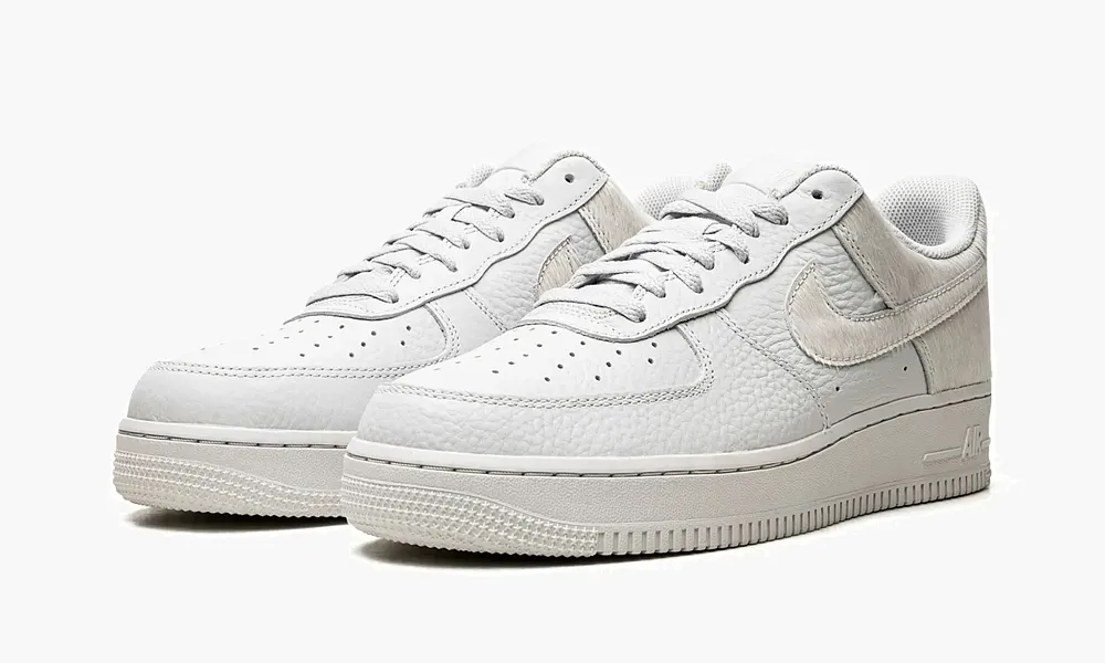 Air Force 1 White Pony HAir Heel