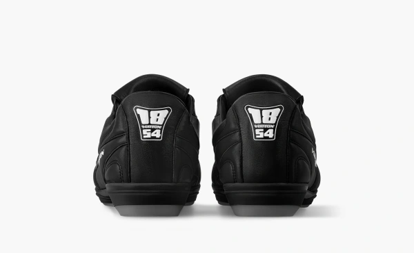 Louis Vuitton Footprint Soccer Sneakers Black 