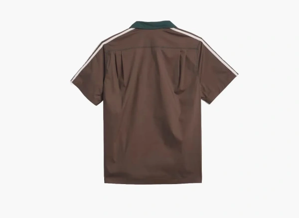 Adidas Originals x Clot Bowling Shirt by Edison Chen Dark Brown  Adidas Originals x Clot Bowling Shirt by Edison Chen Dark Brown