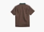 Adidas Originals x Clot Bowling Shirt by Edison Chen Dark Brown 