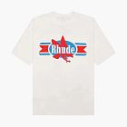 RHUDE Chevron Eagle Tee Vintage White