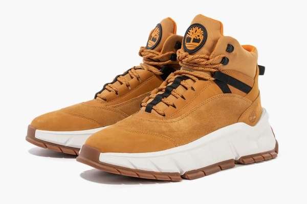 Timberland Turbo Hiking Boots Wheat Nubuck 