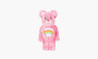 фото Bearbrick x Care Bears Cheer Bear Costume Ver. 400% "Pink" (Bearbrick)-MEDI0078