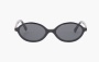 Miu Miu Regard "Black" Sunglasses Slate Gray Lenses 