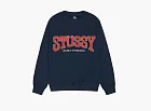Stussy Burly Threads Crew  Navy