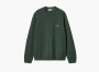 Carhartt WIP Signature Knit Crew Sweater Green 