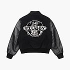 Stussy Globe Varsity Jacket Black