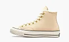 Converse Chuck 70 Leather Faux Sherpa Bone