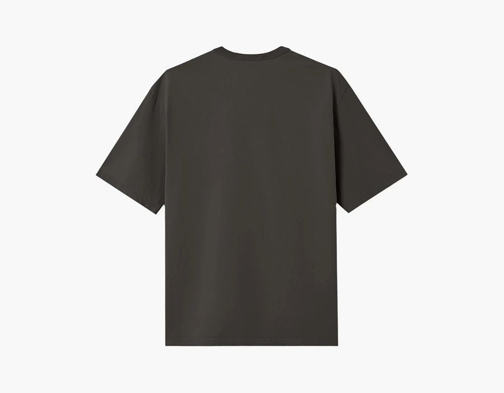 Stone Island Marina Combed Organic Cotton T-Shirt Lead Grey