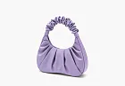 JW PEI Gabbi Ruched Hobo Handbag Purple