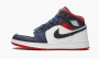 фото Air Jordan 1 Mid SE GS "Usa" (Air Jordan 1)-BQ6931 104