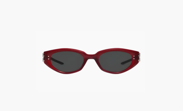 Gentle Monster Metal Acetate Cat's Eye Sunglasses Women Red 