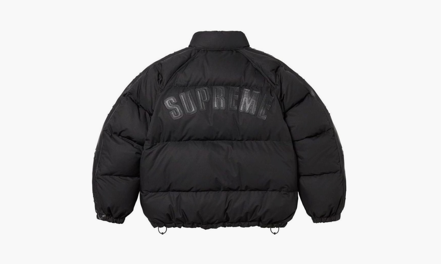 Supreme Star Sleeve Down Puffer Jacket "Black" 