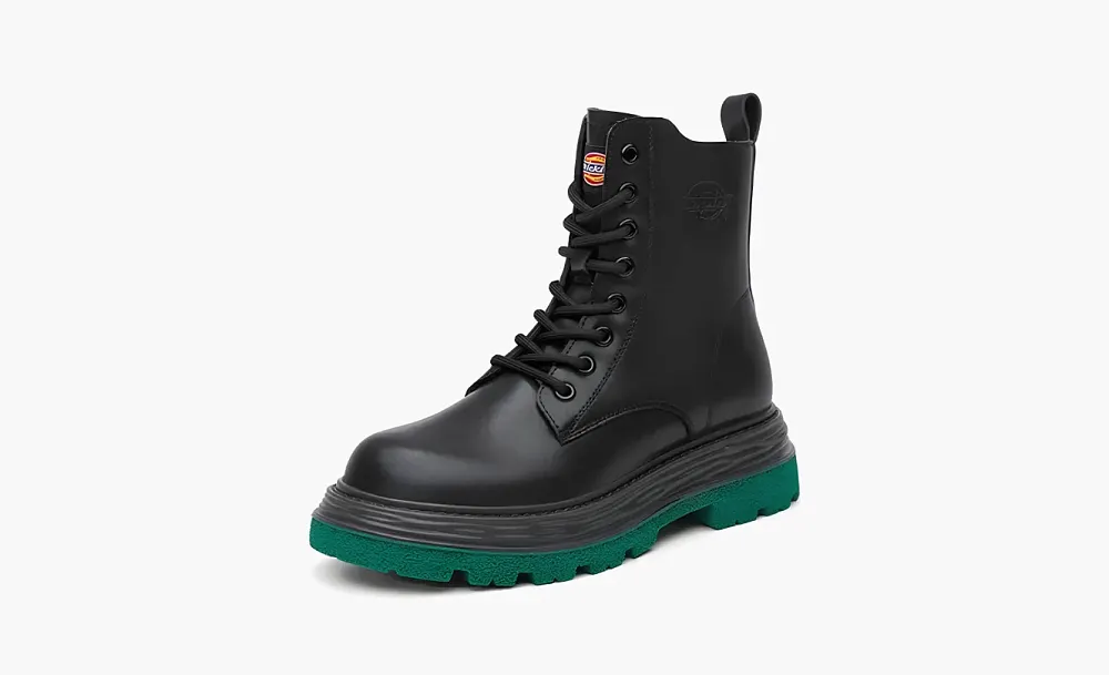Dickies Martin Boots WMNS Black Green Sole