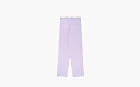 Sporty & Rich Serif Logo Pyjama Pants Lilac/White
