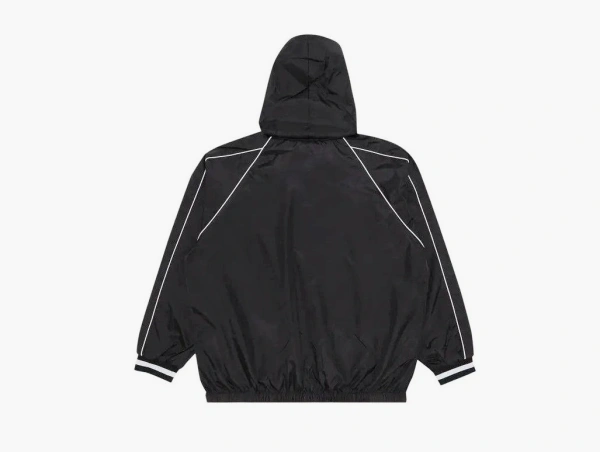 Supreme Hooded Warm Up Pullover Black 