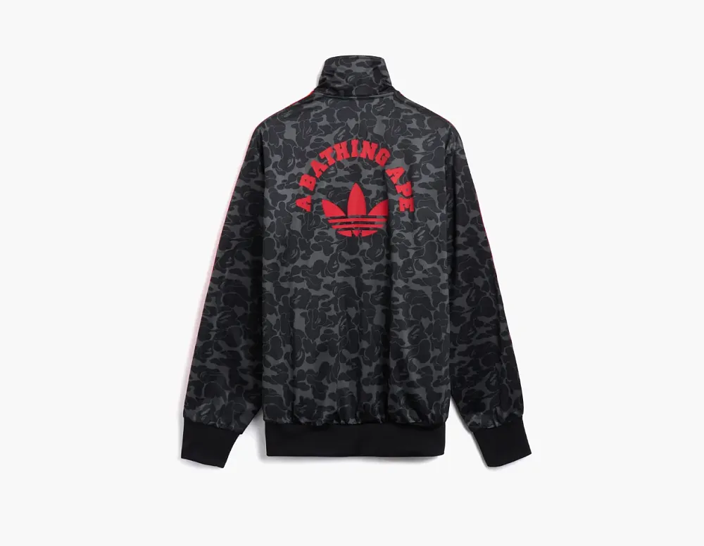 Adidas Originals x A Bathing Ape Football Men's Track Jacket Black