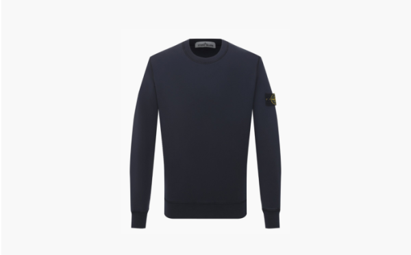 Stone Island Garment Dyed Crew Sweatshirt Dark Blue  Stone Island Garment Dyed Crew Sweatshirt Dark Blue