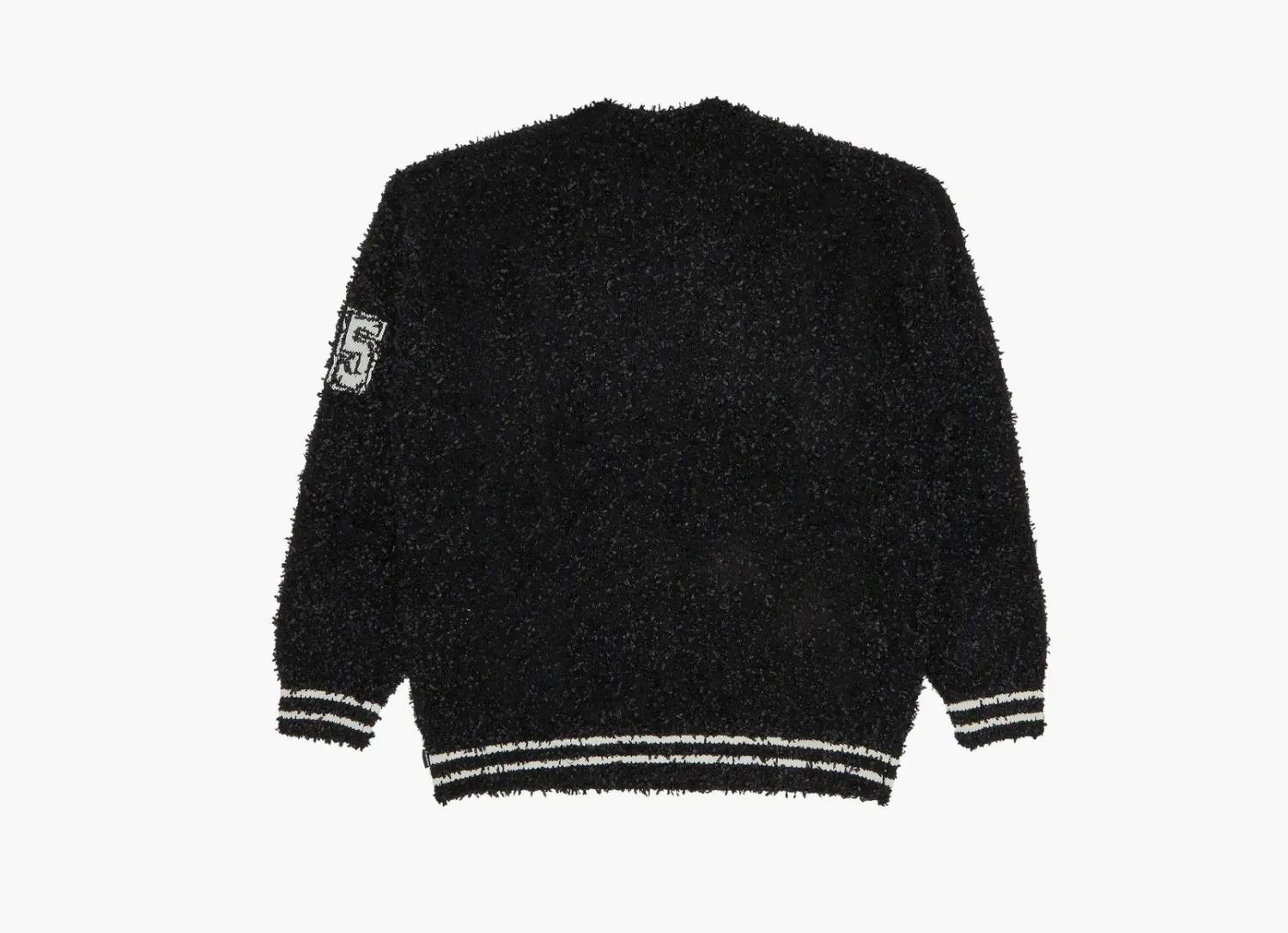 Supreme Textured Arc Sweater Black 