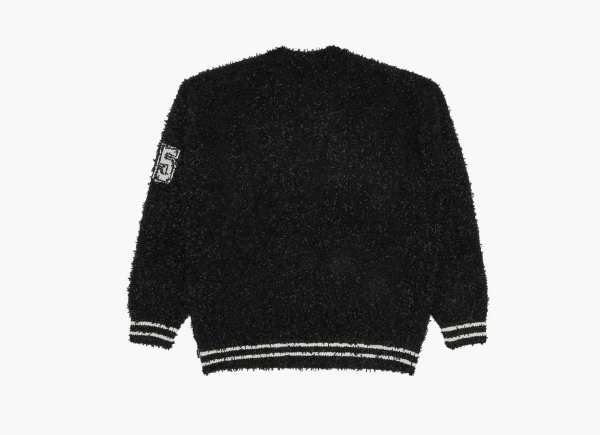 Supreme Textured Arc Sweater Black 