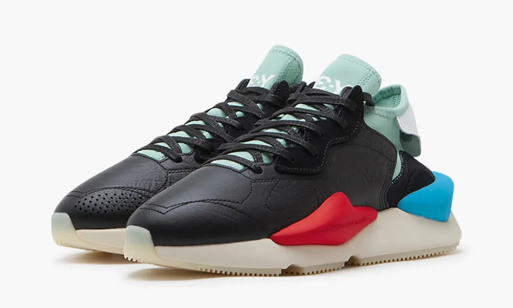 Adidas Y-3 Kaiwa Black Blush Green