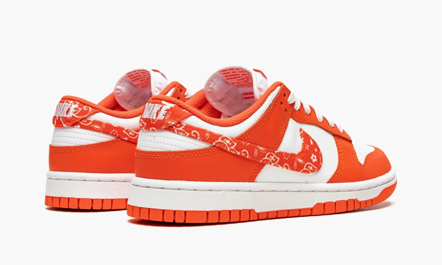фото Dunk Low Essential WMNS "Paisley Pack Orange" (Nike Dunk Low)-DH4401-103