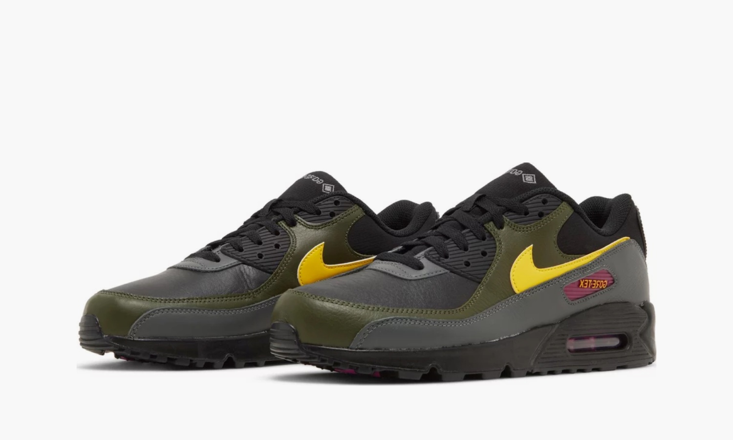 фото Nike Air Max 90 GORE-TEX "Tour Yellow Cargo Khaki" (Nike Air Max 90)-DJ9779 001