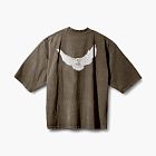 Yeezy X GAP X Balenciaga Dove 3/4 Sleeve Tee Brown