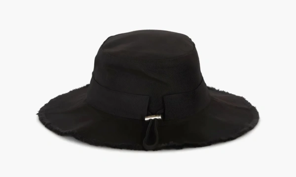 Jacquemus Le Bob Artichaunt Hat Black 
