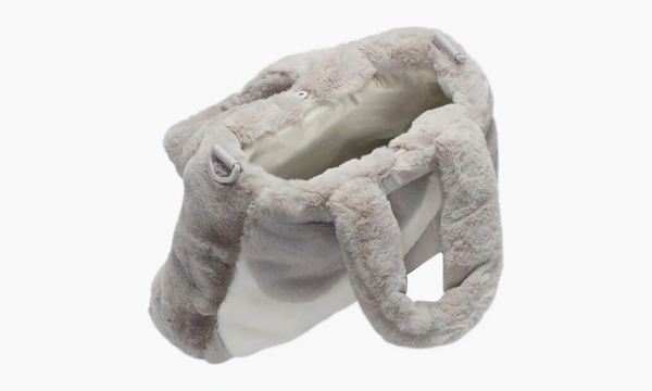 Nike Faux Fur Tote Bag Light Iron Oar 