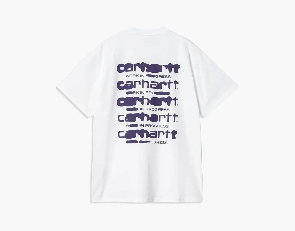 Carhartt WIP Script Print T-Shirt White