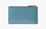 Miu Miu Leather envelope wallet "Blue" 