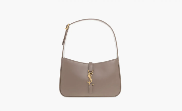 Saint Laurent Le 5 À 7 Hobo Bag Greyish Brown 