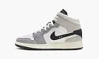Air Jordan 1 Mid SE Craft GS Cement Grey