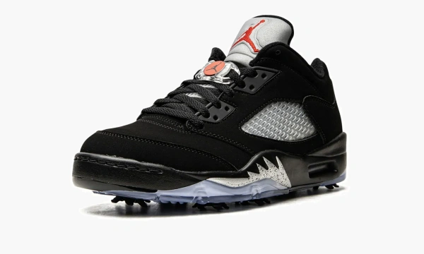 Air Jordan 5 Retro Low Golf Black Metallic 